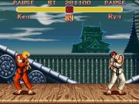 une photo d'Ã©cran de Super Street Fighter 2 sur Nintendo Super Nes